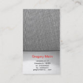 Carte De Visite résumé (Dos)