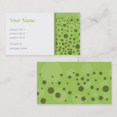 Carte De Visite Résumé (Devant / Derrière)