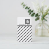 Carte De Visite résumé (Debout devant)