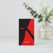 Carte De Visite résumé (Debout devant)