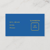 Carte De Visite Résumé Micro Pilote (Dos)