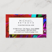 Carte De Visite Résumé moderne I abstrait (Devant)