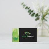 Carte De Visite Résumé - nature (Debout devant)