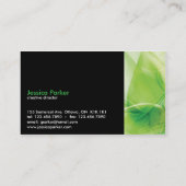 Carte De Visite Résumé - nature (Dos)