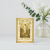 Carte De Visite Résurrection du Mémorial funéraire catholique du C (Debout devant)