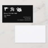 Carte De Visite Retouche et finitions de bricoleur (Devant / Derrière)