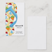 Carte De Visite Retourner le dispositif de protection (Devant / Derrière)