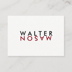 Carte De Visite Retourner lettre