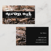 Carte De Visite Retrait de la ferraille Retrait de la jonction de  (Devant / Derrière)