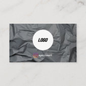 Carte De Visite Retrait de la junk grise (Dos)
