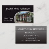 Carte De Visite Retrait de la maison (Devant / Derrière)