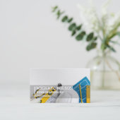 Carte De Visite Retrait de la maison (Debout devant)