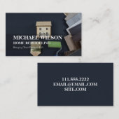 Carte De Visite Retrait de la maison (Devant / Derrière)