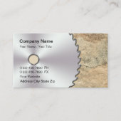 Carte De Visite Retrait de la scie circulaire (Devant)