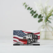 Carte De Visite *~* Retrait de neige Camion en détresse Indicateur (Debout devant)