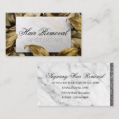 Carte De Visite Retrait des cheveux (Devant / Derrière)