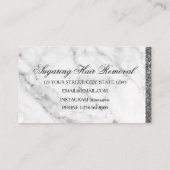 Carte De Visite Retrait des cheveux (Dos)