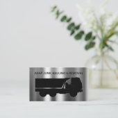 Carte De Visite Retrait Et Location De Dumpster (Debout devant)