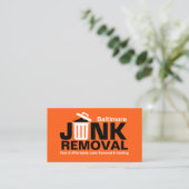 Carte De Visite Retrait et recouvrement de la junk (Debout devant)
