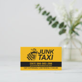 Carte De Visite Retrait et recouvrement de la junk (Debout devant)