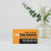 Carte De Visite Retrait et recouvrement de la junk (Debout devant)