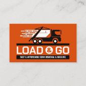 Carte De Visite Retrait et recouvrement de la junk (Devant)