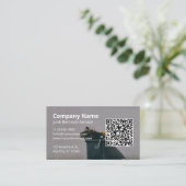 Carte De Visite Retrait moderne du coffre (Debout devant)