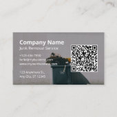 Carte De Visite Retrait moderne du coffre (Devant)