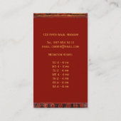 Carte De Visite Retraite bouddhiste Amogapasha Thangka (Dos)