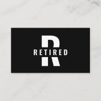 Retraité Demander à quelqu'un d'autre amusant Mono