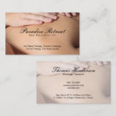 Carte De Visite Retraite spa | Massage (Devant / Derrière)