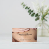 Carte De Visite Retraite spa | Massage (Debout devant)