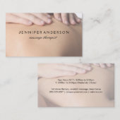 Carte De Visite Retraite spa | Massage (Devant / Derrière)