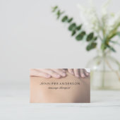 Carte De Visite Retraite spa | Massage (Debout devant)