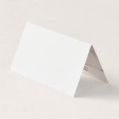 Carte De Visite Retraite spa | Massage (carte de rendez-vous) (Dos)