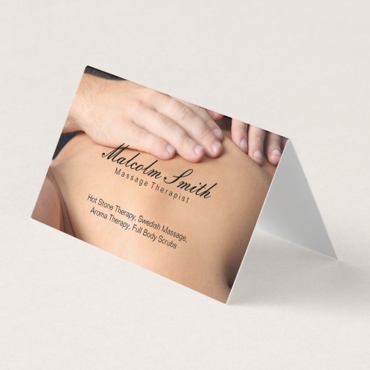 Carte De Visite Retraite spa | Massage (carte de rendez-vous) (Devant)