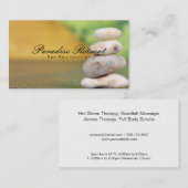 Carte De Visite Retraite spa | Zen (Devant / Derrière)