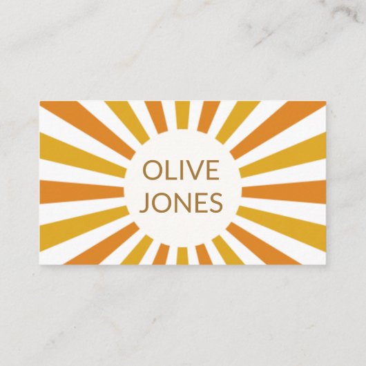 Carte de visite rétro (Dos)