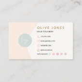 Carte de visite rétro (Devant)