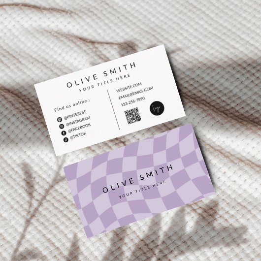 Carte de visite rétro