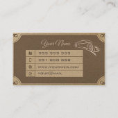 Carte De Visite Rétro (Dos)