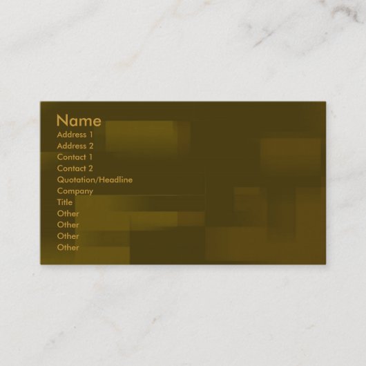 Carte de visite rétro (Devant)