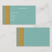 Carte De Visite Rétro âgé (Devant / Derrière)