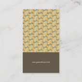 Carte De Visite Rétro ! Armure : : Brun, orange, beige (Dos)