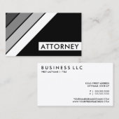 Carte De Visite rétro ATTORNEY (Devant / Derrière)