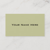 Carte De Visite Retro Business (Dos)