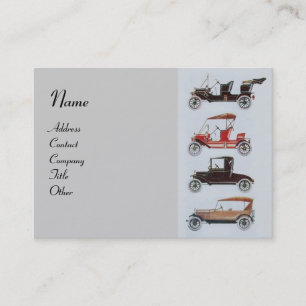 Carte De Visite RETRO CARS 2- Réparations automobiles, automobile