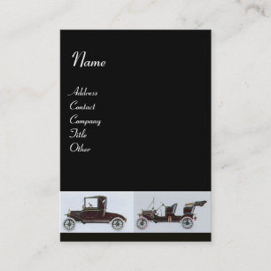 Carte De Visite RETRO CARS 2- Réparations automobiles, automobile