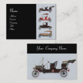 Carte De Visite RETRO CARS 2- Réparations automobiles, automobile (Devant / Derrière)