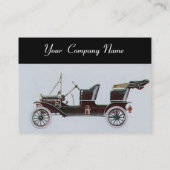 Carte De Visite RETRO CARS 2- Réparations automobiles, automobile (Dos)